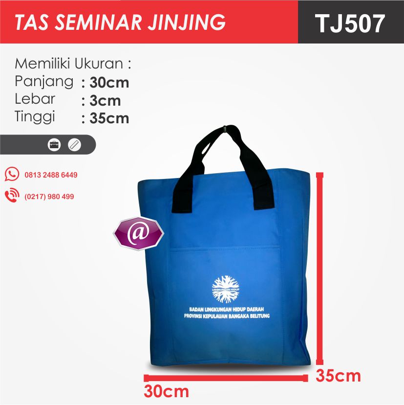 ukuran tas seminar jinjing TJ507 pesan tas seminar jakarta