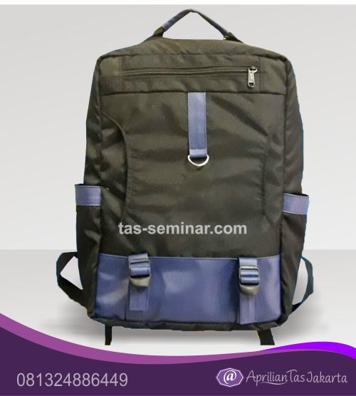tas seminar Tas Ransel Backpack Travel Kombinasi Kulit Sintetis
