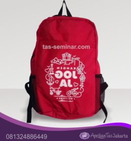 tas seminar, tas souvenir Tas Seminar Backpack Merah